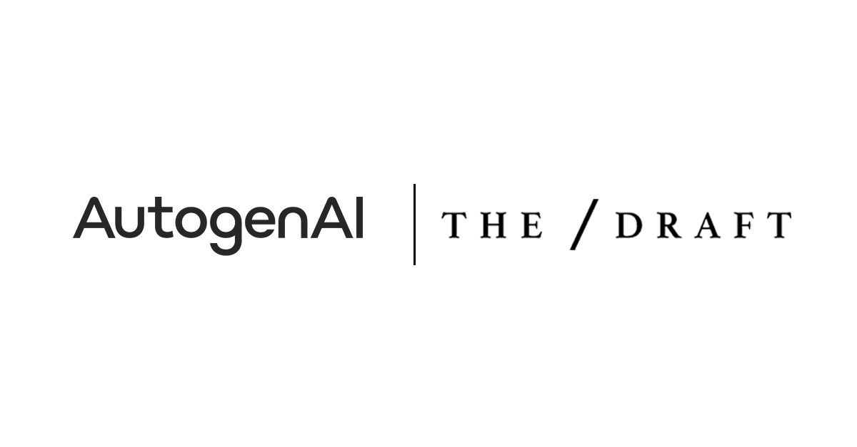 The Draft and AutogenAI announce AI-powered bid writing partnership for clients