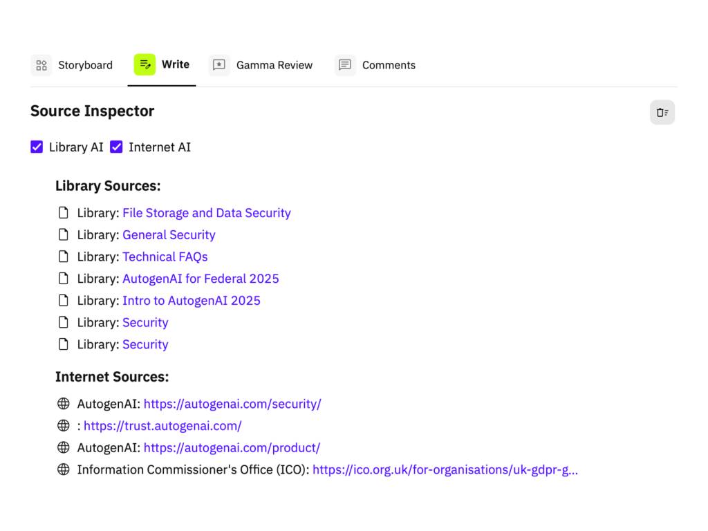 Build confidence with Source Finder.