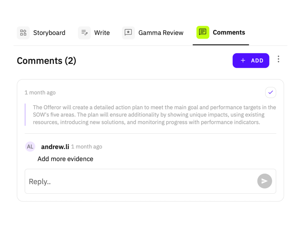 Comments